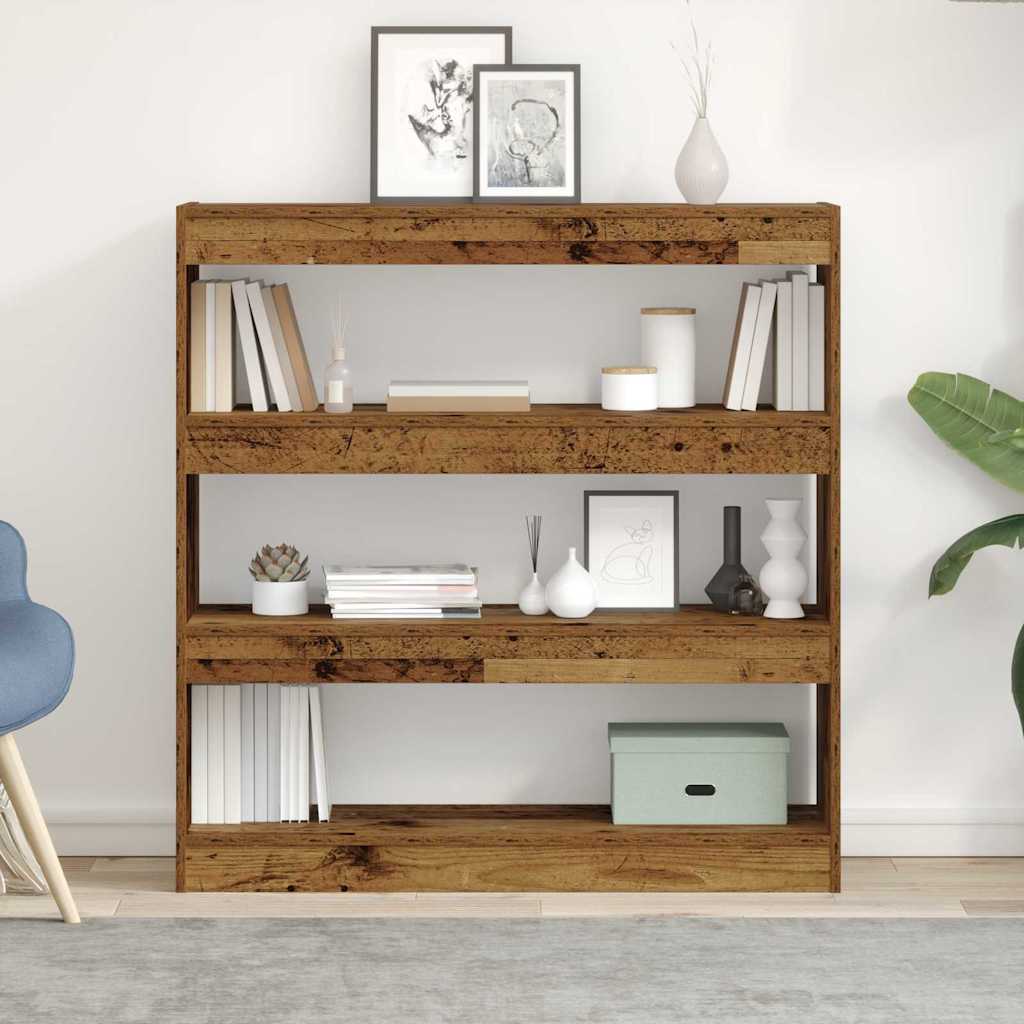 Bücherregal Altholz 100 x 30 x 103 cm Holzwerkstoff