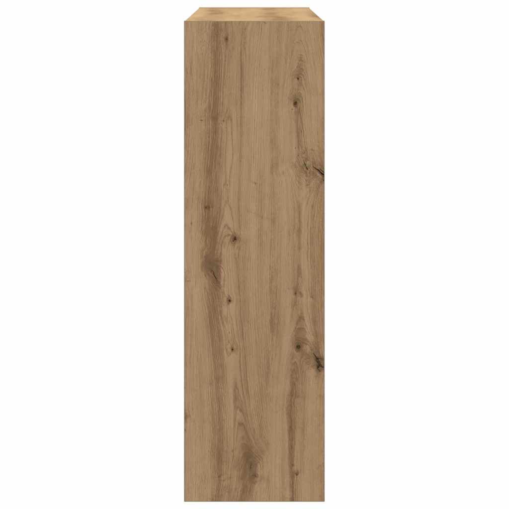 Bücherregal Artisan-Eiche 100 x 30 x 103 cm Holzwerkstoff