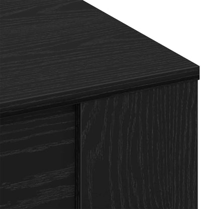 Couchtisch Schwarze Eiche 102 x 55 x 45 cm Holzwerkstoff