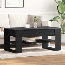 Couchtisch Schwarze Eiche 102 x 55 x 45 cm Holzwerkstoff