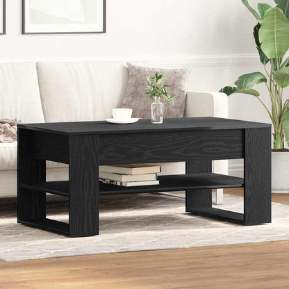 Couchtisch Schwarze Eiche 102 x 55 x 45 cm Holzwerkstoff