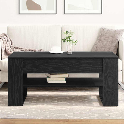 Couchtisch Schwarze Eiche 102 x 55 x 45 cm Holzwerkstoff