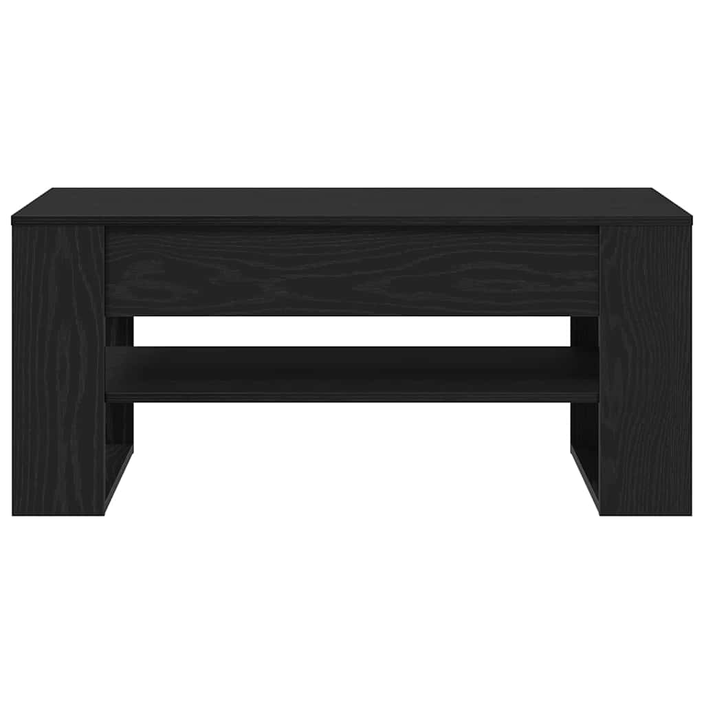 Couchtisch Schwarze Eiche 102 x 55 x 45 cm Holzwerkstoff