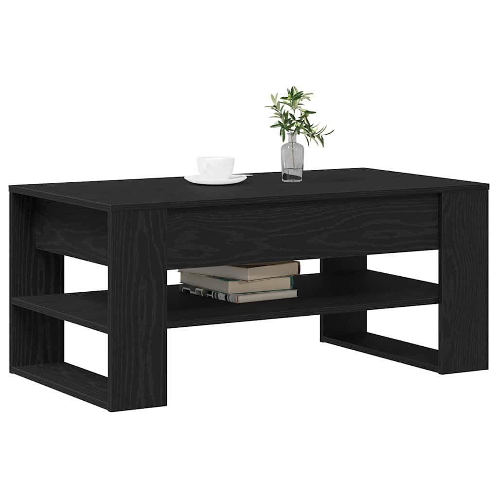 Couchtisch Schwarze Eiche 102 x 55 x 45 cm Holzwerkstoff