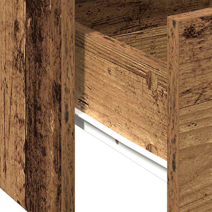 Couchtisch with Drawer Altholz 102 x 55 x 43,5 cm Holzwerkstoff