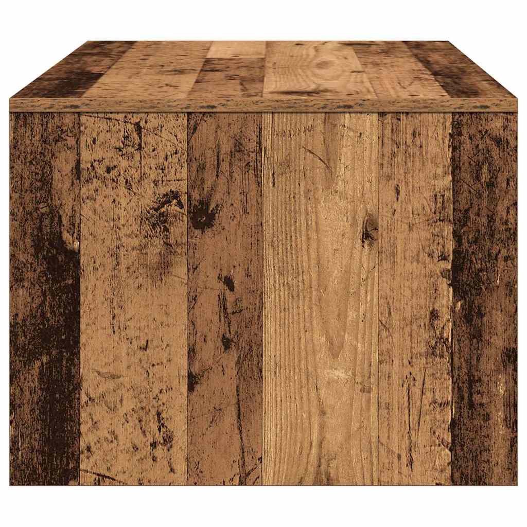 Couchtisch with Drawer Altholz 102 x 55 x 43,5 cm Holzwerkstoff