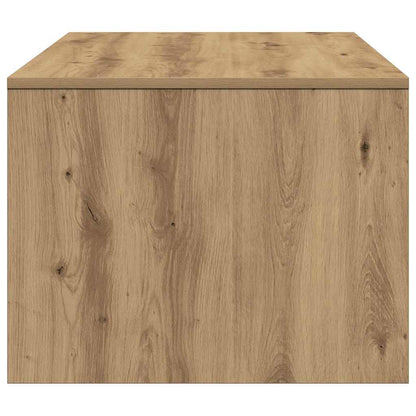 Couchtisch Eiche handwerklich 102 x 55 x 43,5 cm Holzwerkstoff