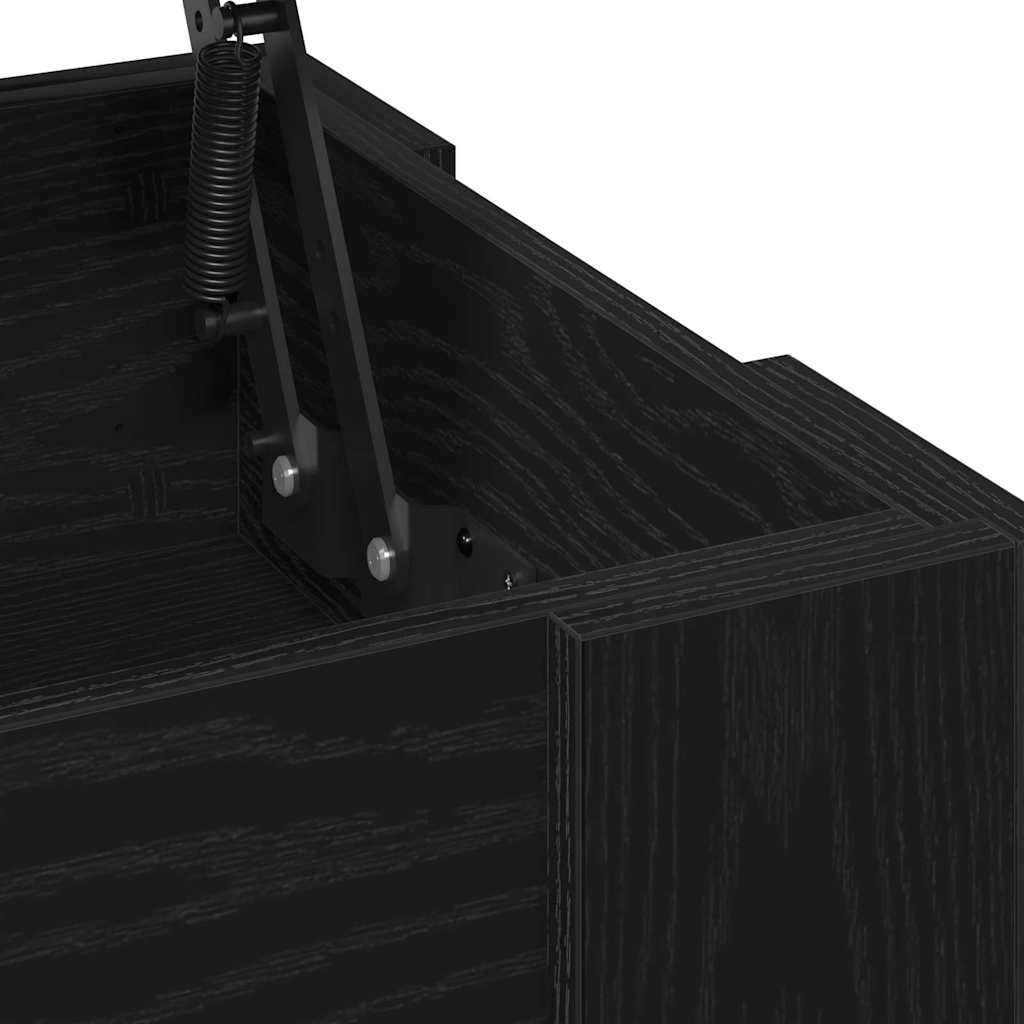 Couchtisch Schwarze Eiche 101 x 49 x 52 cm Holzwerkstoff