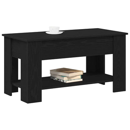 Couchtisch Schwarze Eiche 101 x 49 x 52 cm Holzwerkstoff