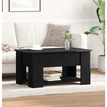 Couchtisch Schwarze Eiche 79 x 49 x 41 cm Holzwerkstoff