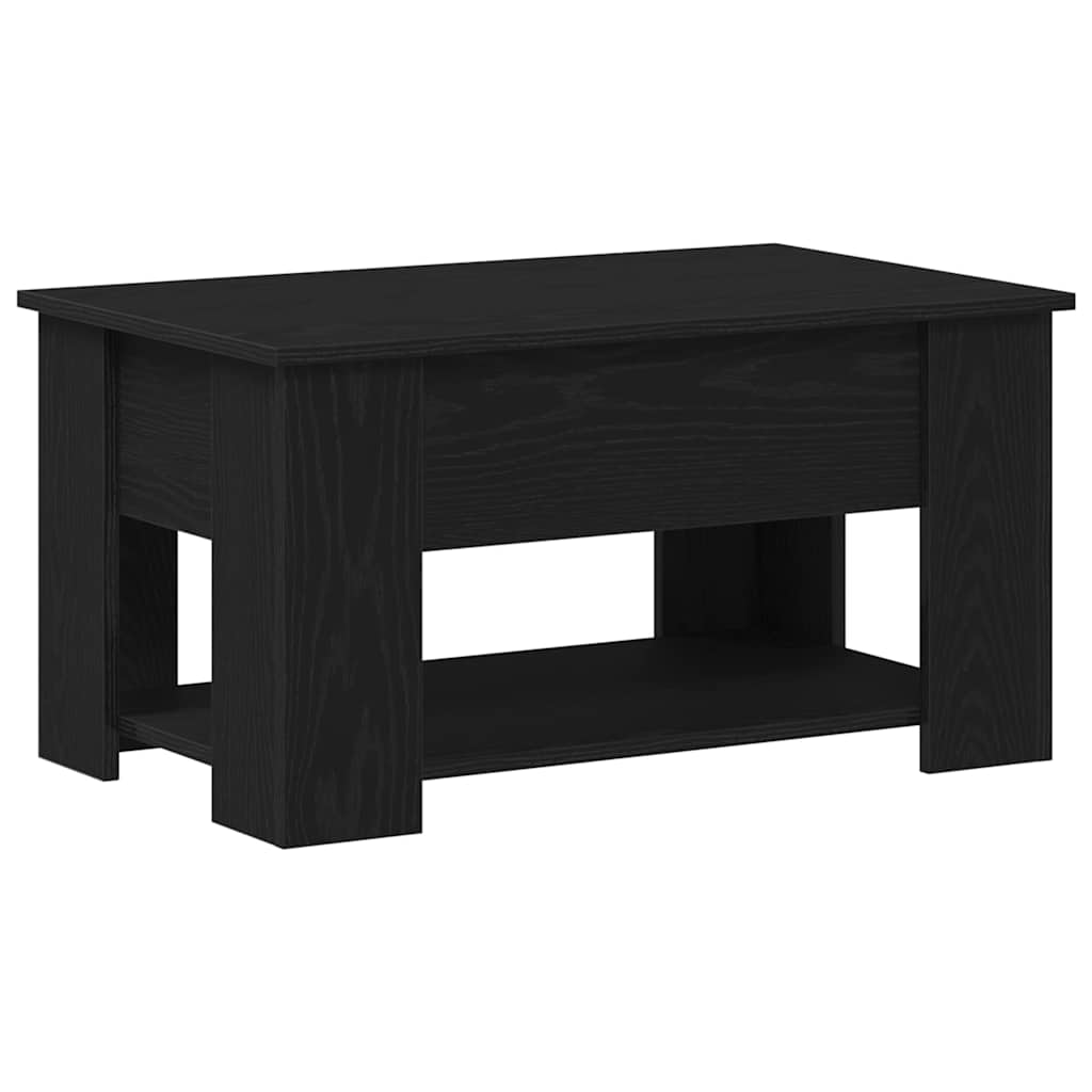 Couchtisch Schwarze Eiche 79 x 49 x 41 cm Holzwerkstoff