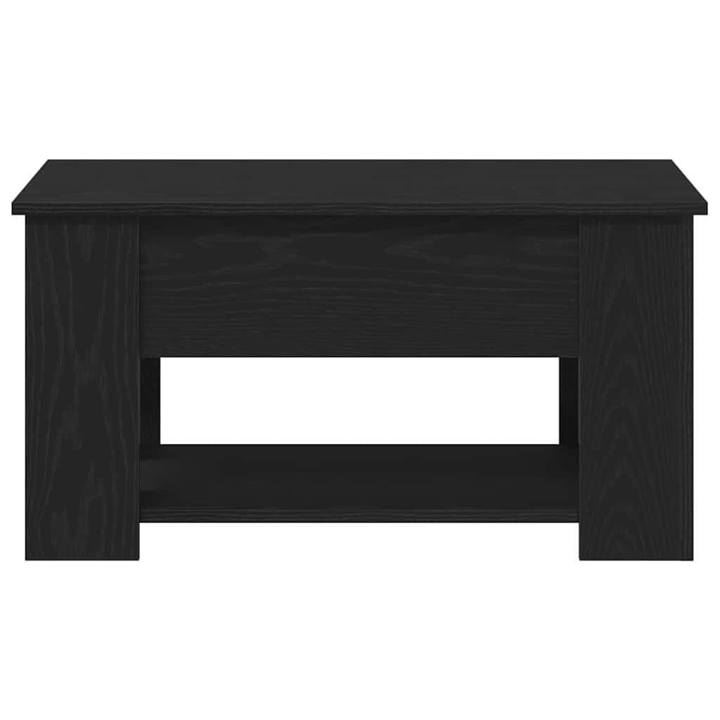 Couchtisch Schwarze Eiche 79 x 49 x 41 cm Holzwerkstoff