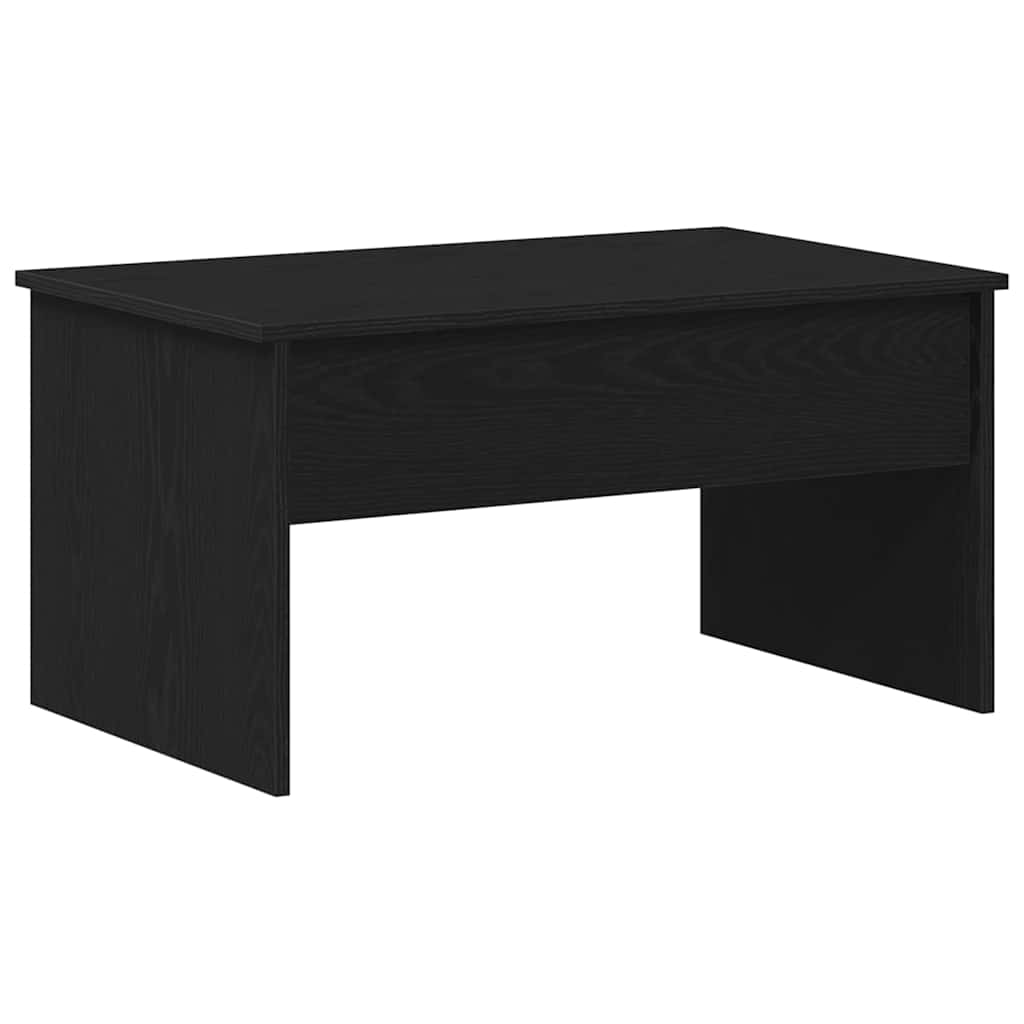 Couchtisch Schwarze Eiche 80 x 50.5 x 41.5 cm Holzwerkstoff