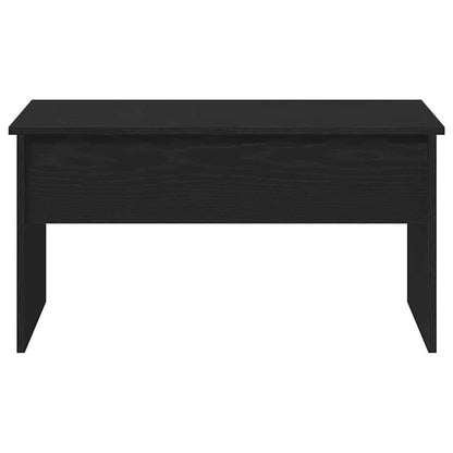 Couchtisch Schwarze Eiche 80 x 50.5 x 41.5 cm Holzwerkstoff