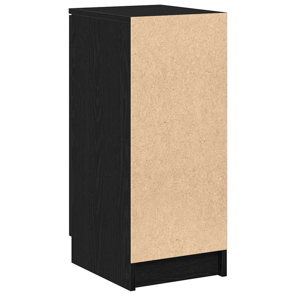 Schuhschrank Schwarze Eiche 29,5 x 35 x 70 cm Holzwerkstoff