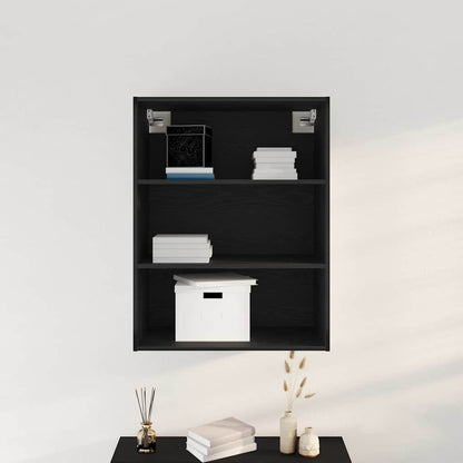 Hängender Wandschrank Schwarze Eiche 69,5 x 32,5 x 90 cm