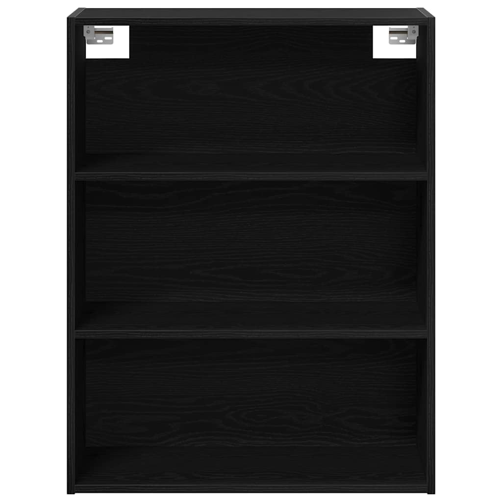 Hängender Wandschrank Schwarze Eiche 69,5 x 32,5 x 90 cm