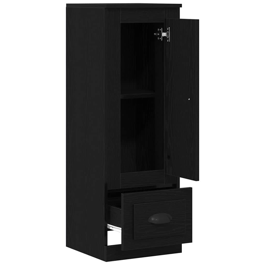 Highboard schwarz Eiche Schwarze Eiche 36 x 35,5 x 103,5 cm