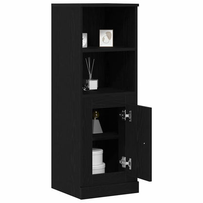 Highboard Schwarze Eiche 36 x 35,5 x 103,5 cm Holzwerkstoff