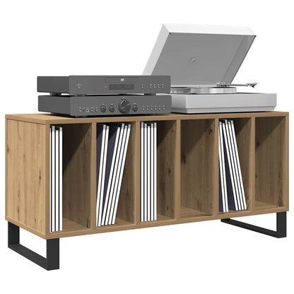 Schallplattenschrank Eiche handwerklich 100 x 38 x 48 cm