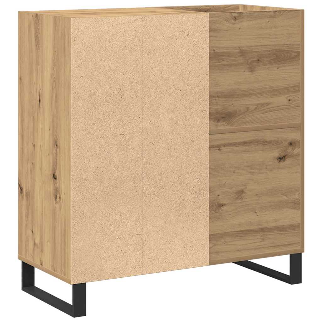 Schallplattenschrank Altholz 85 x 38 x 89 cm Holzwerkstoff