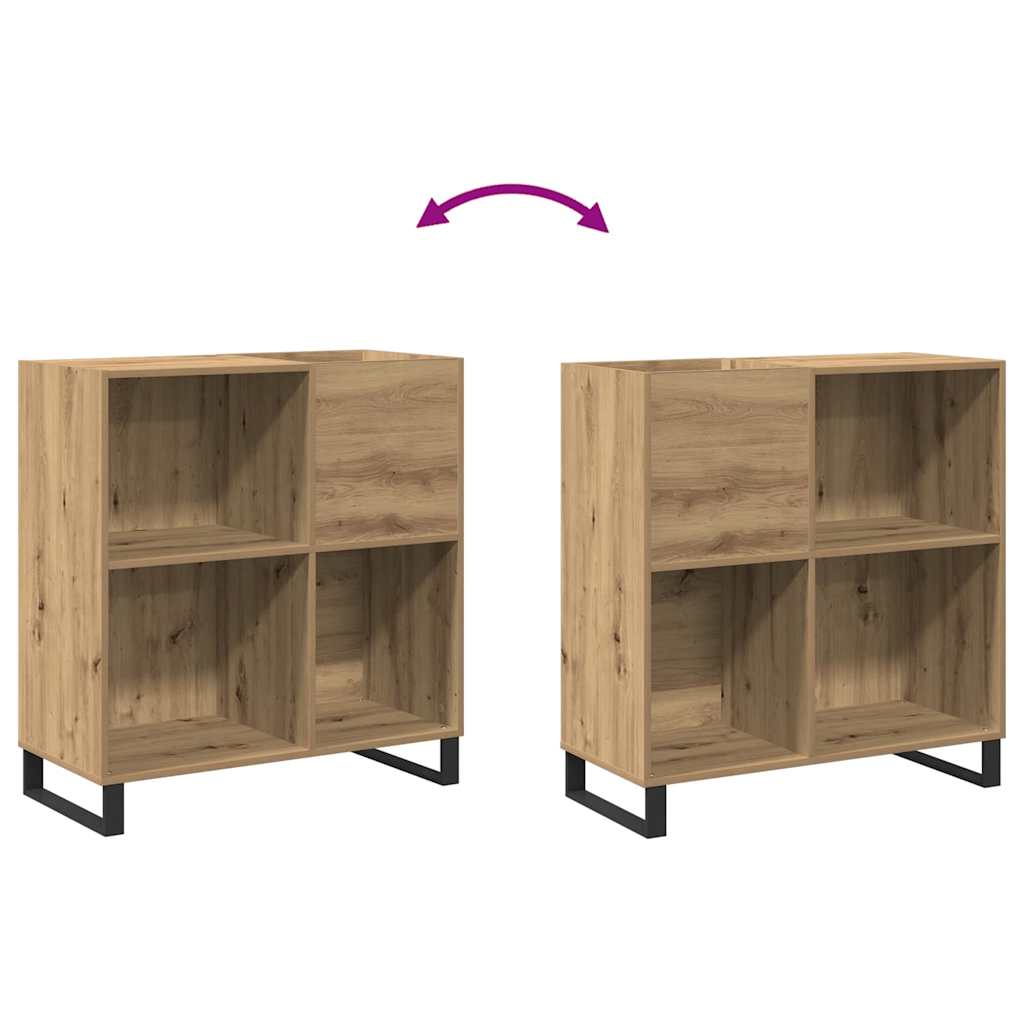 Schallplattenschrank Altholz 85 x 38 x 89 cm Holzwerkstoff
