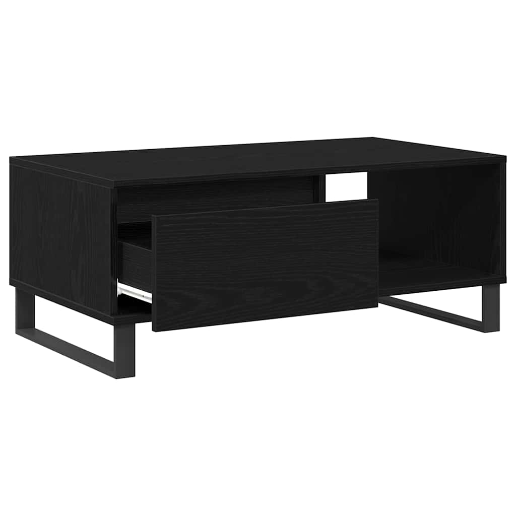 Couchtisch Schwarze Eiche 90 x 50 x 36,5 cm Holzwerkstoff