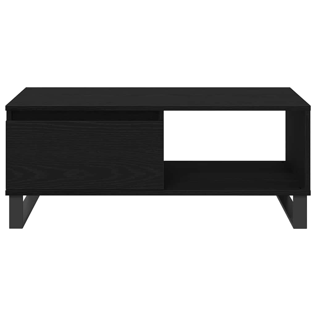 Couchtisch Schwarze Eiche 90 x 50 x 36,5 cm Holzwerkstoff