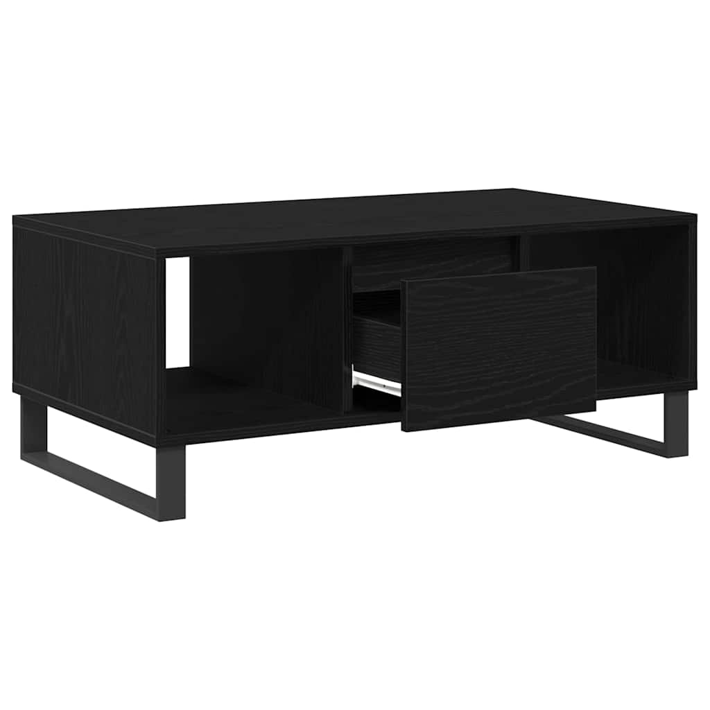 Couchtisch Schwarze Eiche 90 x 50 x 36,5 cm Holzwerkstoff
