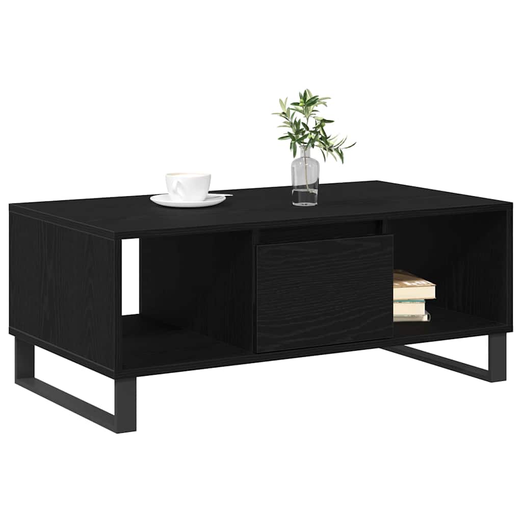 Couchtisch Schwarze Eiche 90 x 50 x 36,5 cm Holzwerkstoff