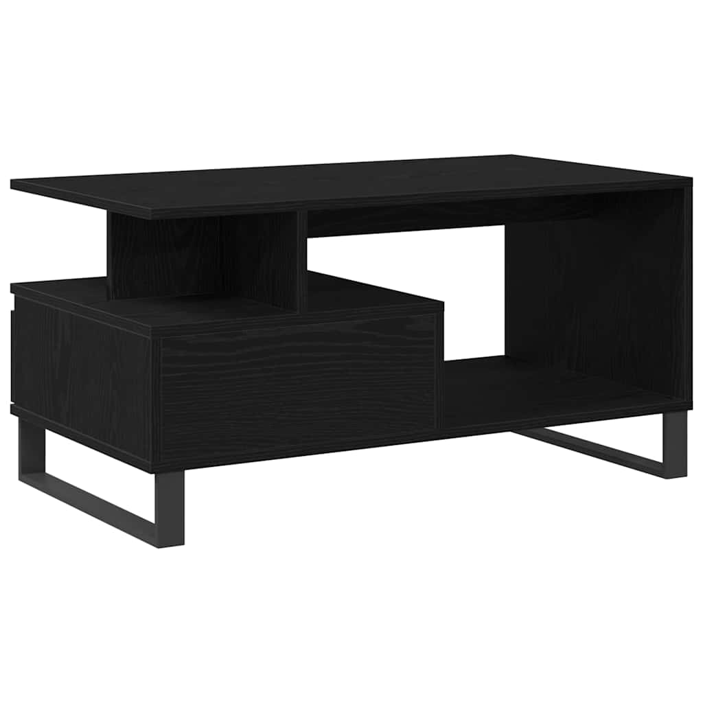 Couchtisch Schwarze Eiche 90 x 49 x 45 cm Holzwerkstoff