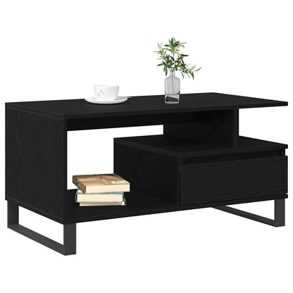 Couchtisch Schwarze Eiche 90 x 49 x 45 cm Holzwerkstoff