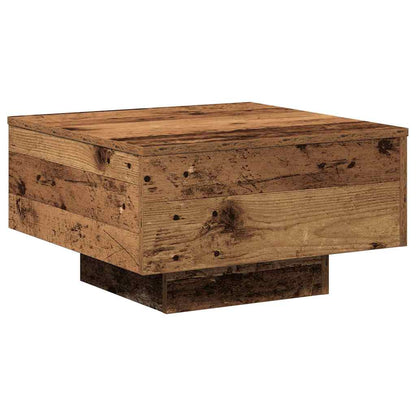 Couchtisch Altholz 55 x 55 x 31 cm Holzwerkstoff