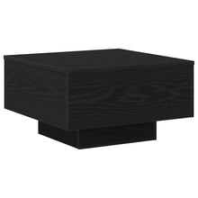 Couchtisch Schwarz Eichen-Optik 55 x 55 x 31 cm Holzwerkstoff