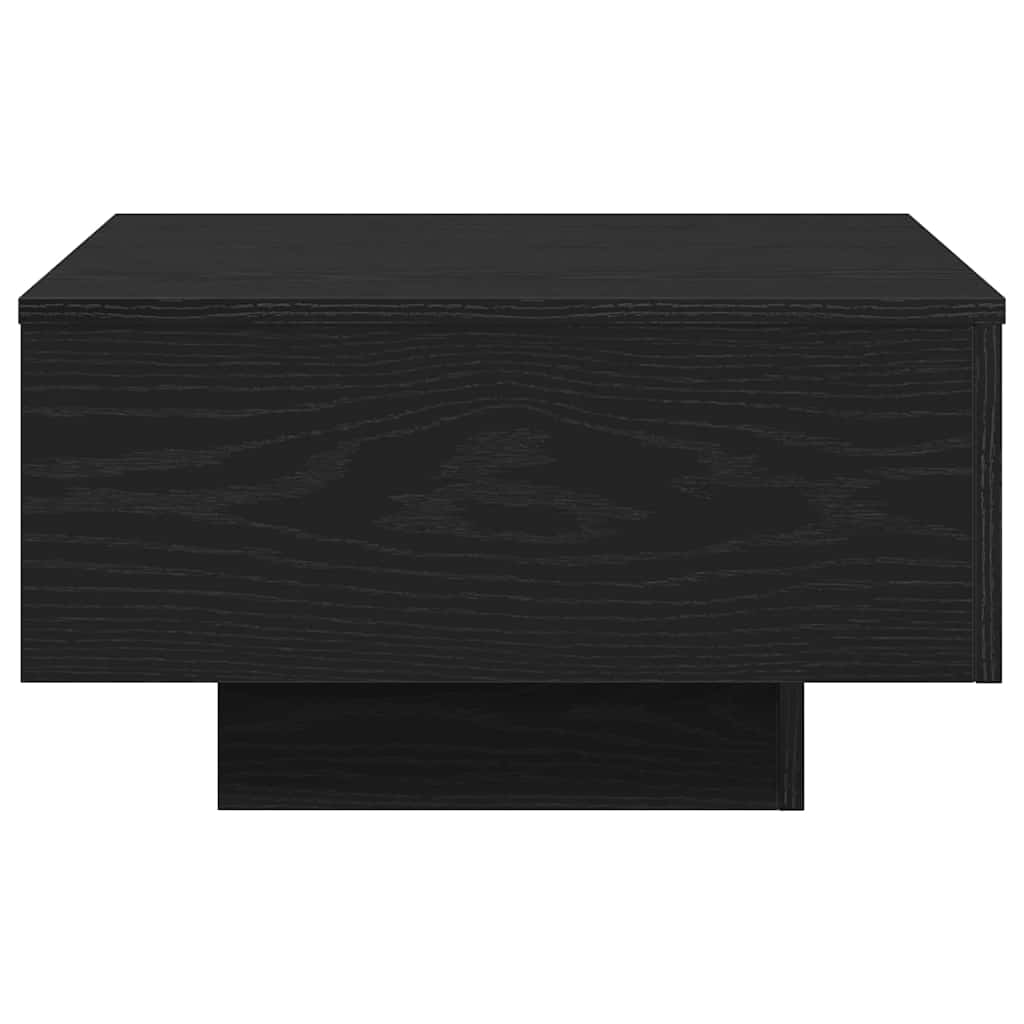 Couchtisch Schwarz Eichen-Optik 55 x 55 x 31 cm Holzwerkstoff