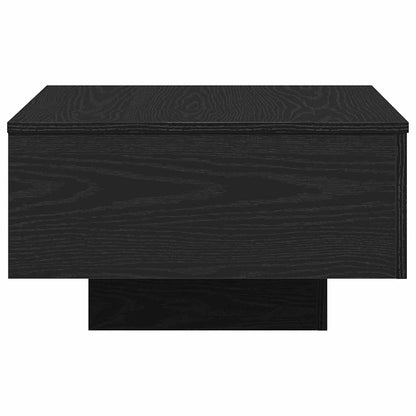 Couchtisch Schwarz Eichen-Optik 55 x 55 x 31 cm Holzwerkstoff