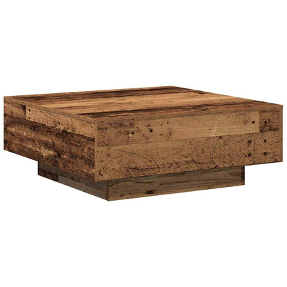 Couchtisch Altholz 80 x 80 x 31 cm Holzwerkstoff