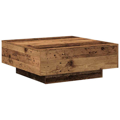 Couchtisch Altholz 80 x 80 x 31 cm Holzwerkstoff