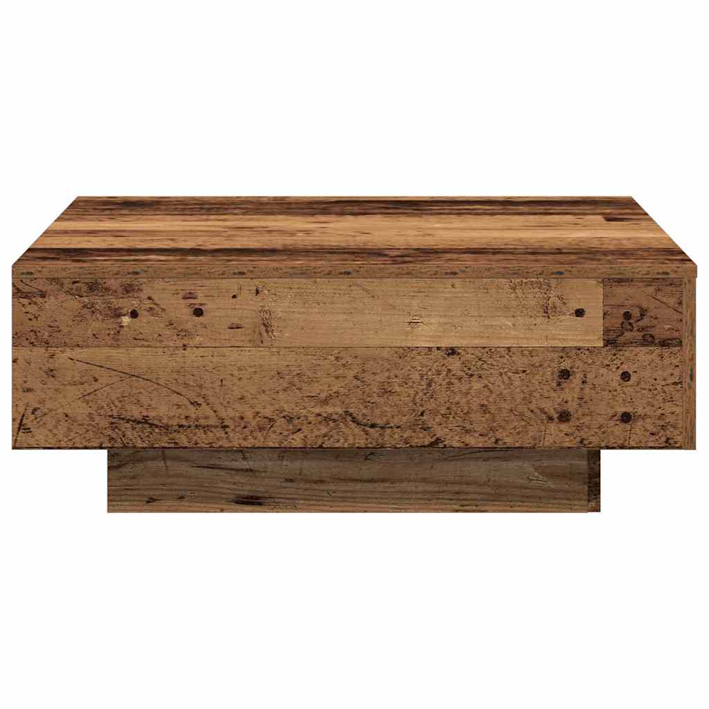 Couchtisch Altholz 80 x 80 x 31 cm Holzwerkstoff