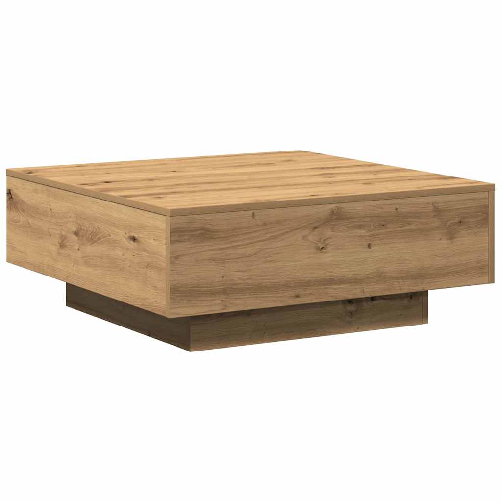 Couchtisch Artisan-Eiche 80 x 80 x 31 cm Holzwerkstoff
