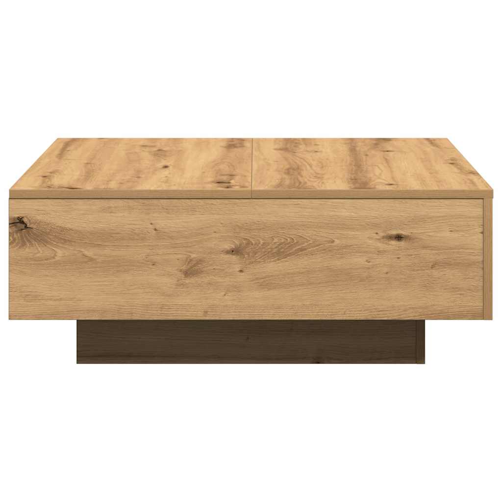 Couchtisch Artisan-Eiche 80 x 80 x 31 cm Holzwerkstoff