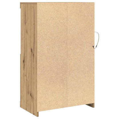 Beistellschrank Eiche handwerklich 60,5 x 37 x 100 cm