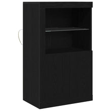 Beistellschrank Schwarze Eiche 60,5 x 37 x 100 cm Holzwerkstoff