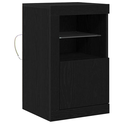 Beistellschrank Schwarze Eiche 41 x 37 x 67 cm Holzwerkstoff
