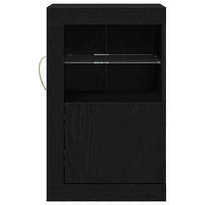 Beistellschrank Schwarze Eiche 41 x 37 x 67 cm Holzwerkstoff