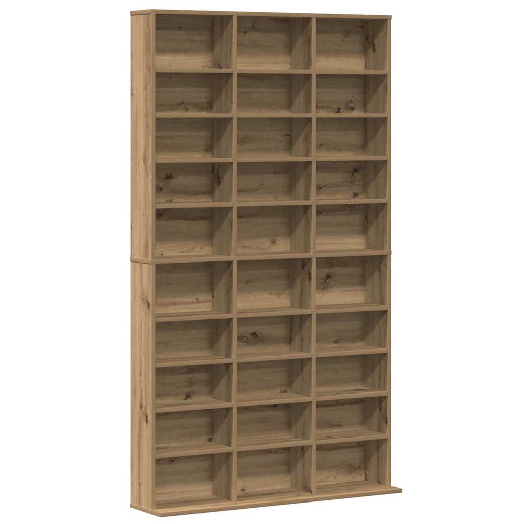 CD-Schrank Artisan-Eiche 101 x 23 x 177,5 cm Holzwerkstoff