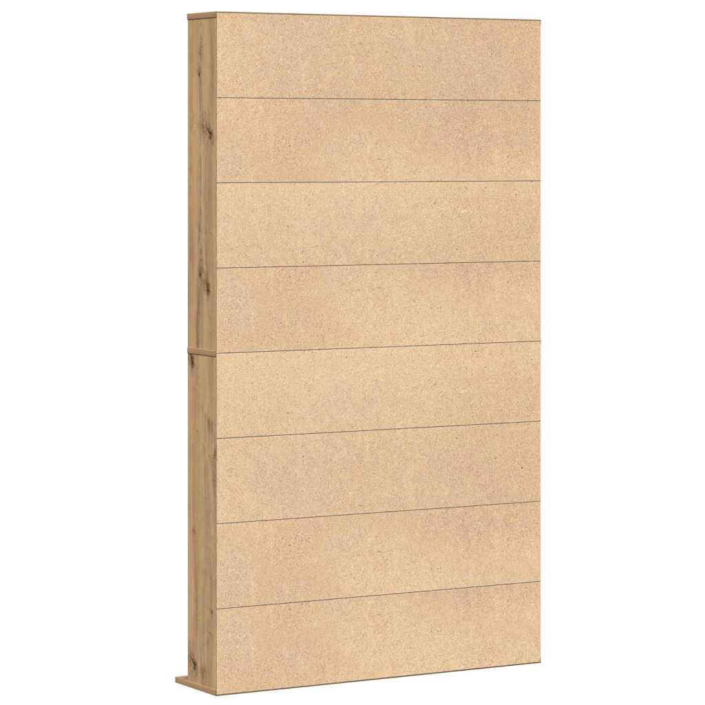 CD-Schrank Artisan-Eiche 101 x 23 x 177,5 cm Holzwerkstoff