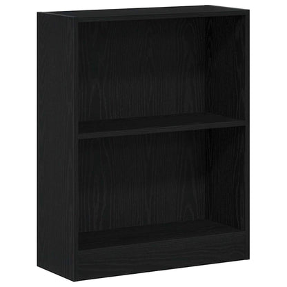 Bücherregal Schwarz 60 x 24 x 76 cm Holzwerkstoff