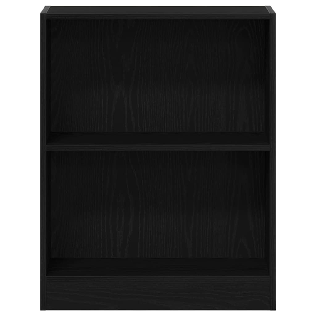 Bücherregal Schwarz 60 x 24 x 76 cm Holzwerkstoff