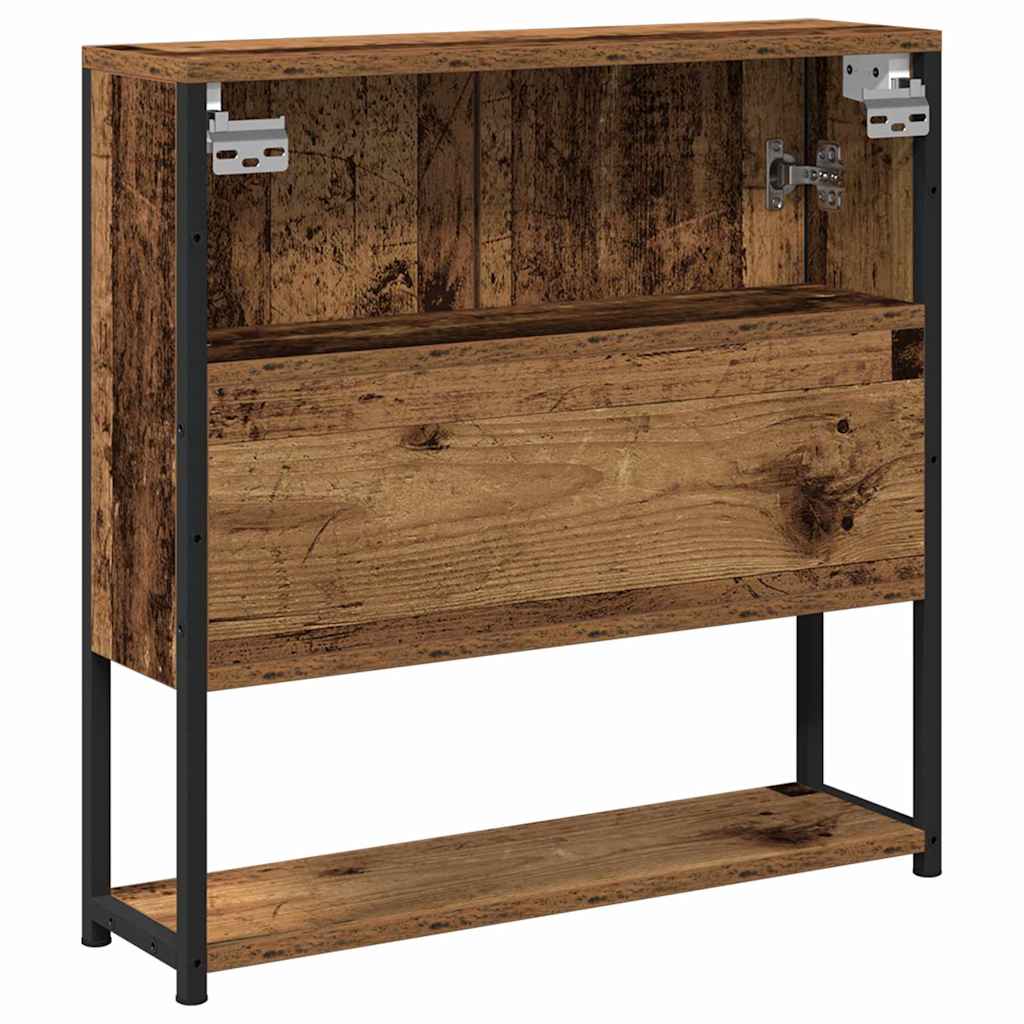 Badezimmerspiegelschrank Altholz 60 x 16 x 60 cm Holzwerkstoff